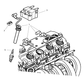 New OEM Genuine Plymouth, Spark Plug Wire - Part # 5033234AB