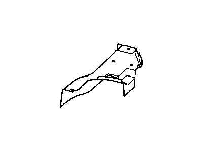 Panel Rear Floor Pan Left