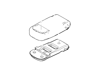 Pad (Rear Seat Back Center Armrest)