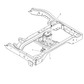 Winch Spare Tire Carrier