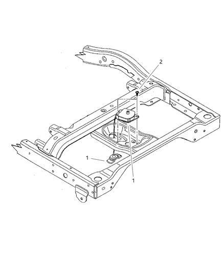 Winch Spare Tire Carrier