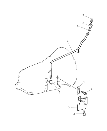 Tube Transmission Oil Filler
