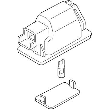 Lamp, Rear License Lamp