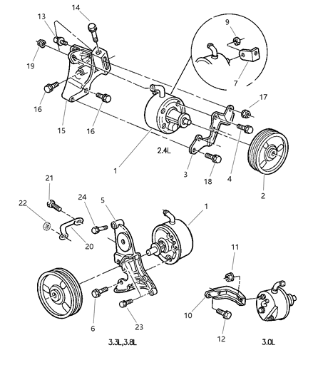 Strut Power Steering