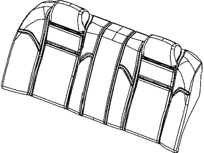Cover Rear Seat Back 40 % Side