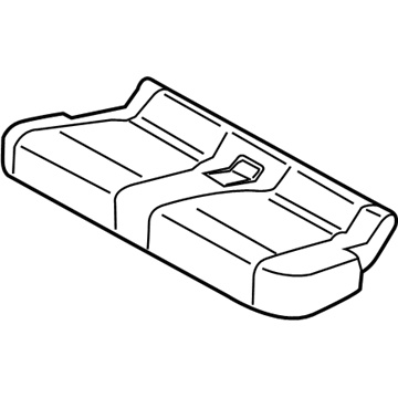 Cover Assy - Rear Seat Cushion
