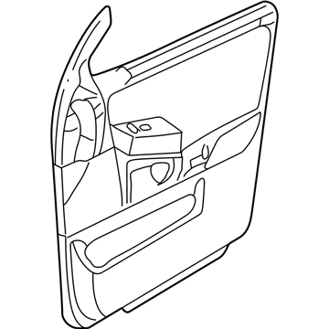 Trim Assy - Front Door