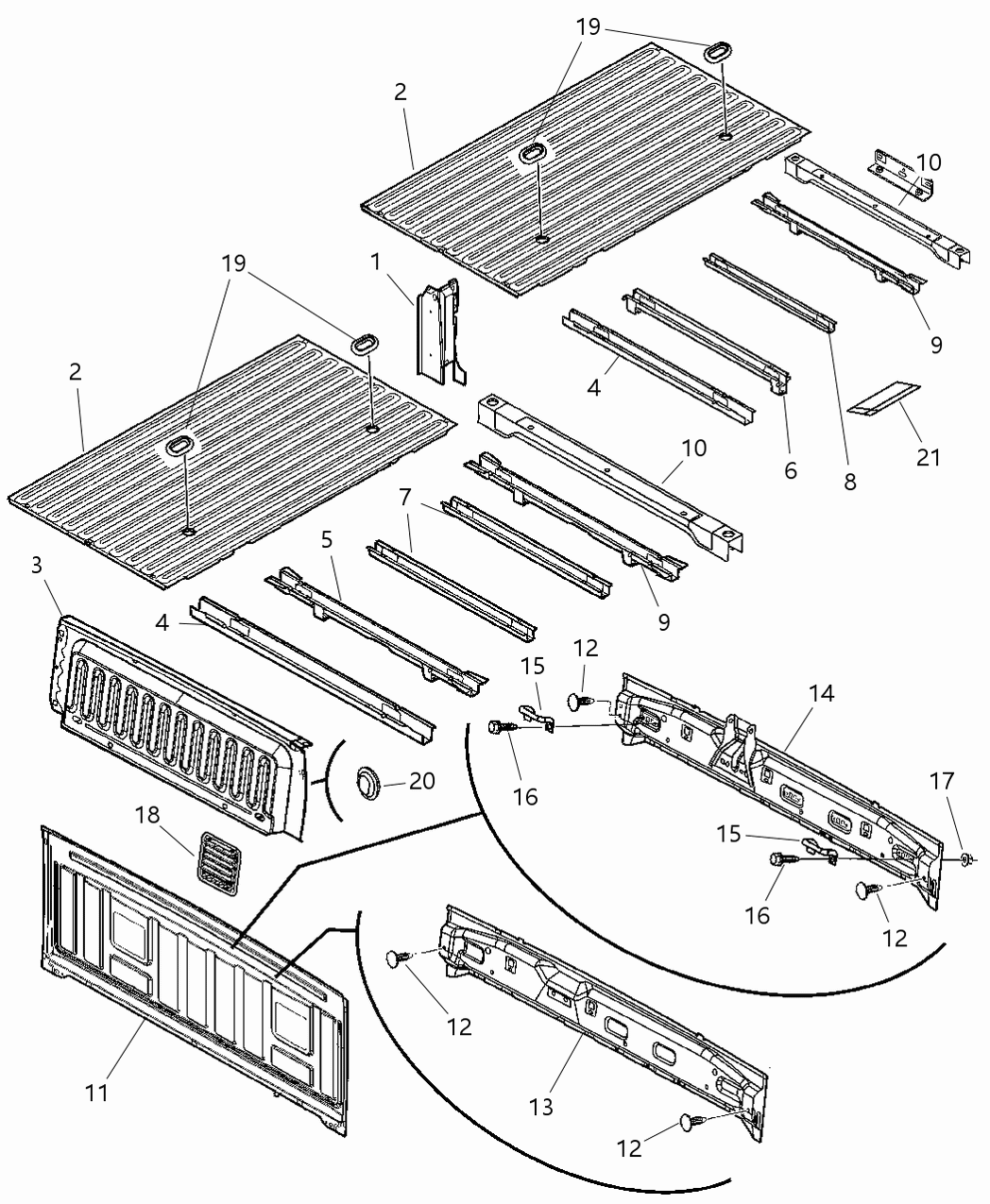 Reinforcement Cab Back