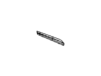 Applique Instrument Panel Outboard, Driver