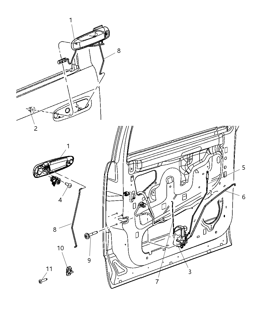 Link Door Latch