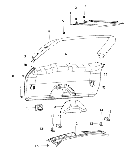 Molding Rear Header
