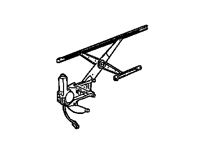 New 1999-2006 Fits Chrysler Sebring Window Regulator Motor - Part # 4724206AB