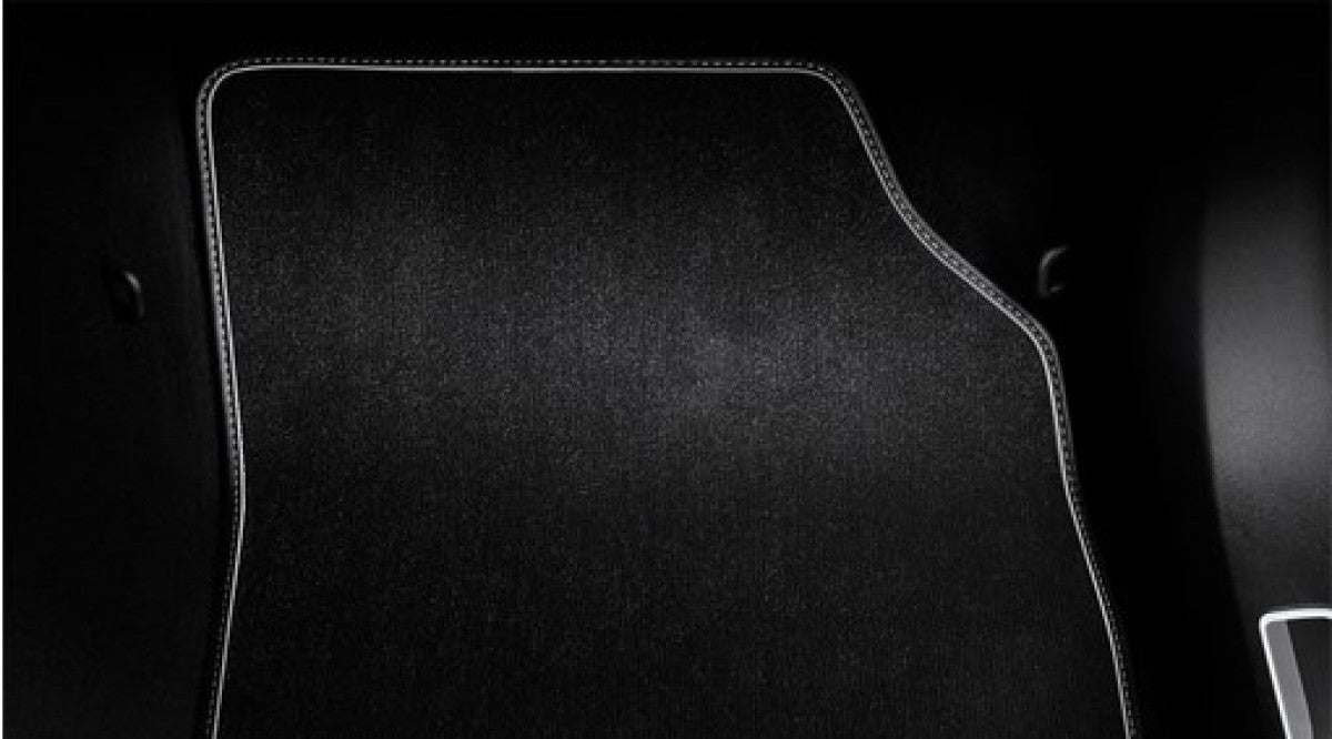 New OEM 2016-2019 Volvo XC90 Floor Mats Carpeted R-Design Charcoal, Part # 32262184