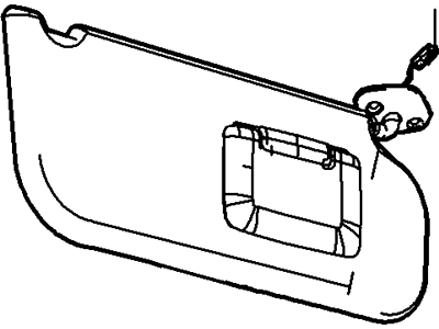 Visor Assy - Sun