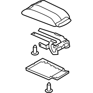 Armrest Assy - Console