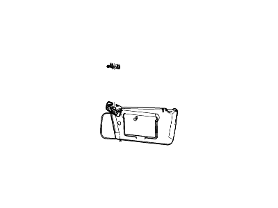 Visor Assy - Sun