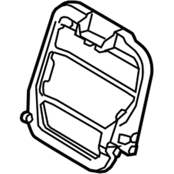 Frame - Rear Seat Back Retaining