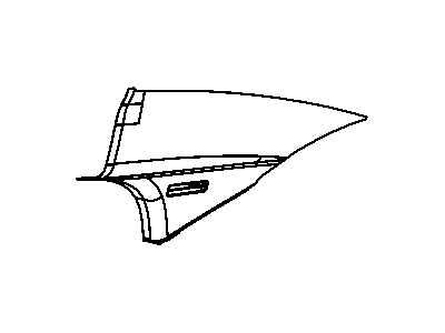 Molding C Pillar