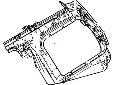 Panel Assy - Rear Quarter - Inner