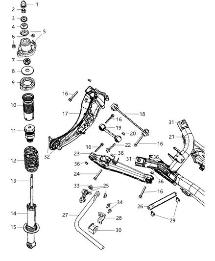 Spring Suspension Rear