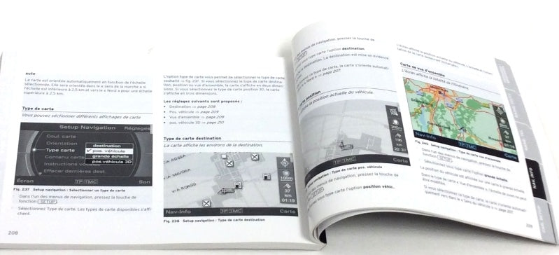 New OEM 2007-2010 Lamborghini Gallardo Infotainment Manual Handbook French Euro Spec
