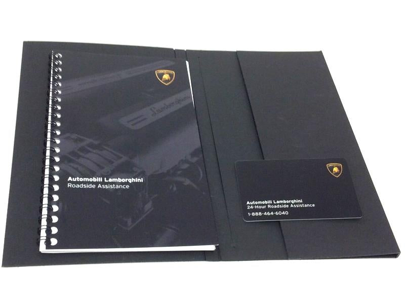 New 2004-2011 Lamborghini Gallardo - Murcielago Roadside Assistance Manual
