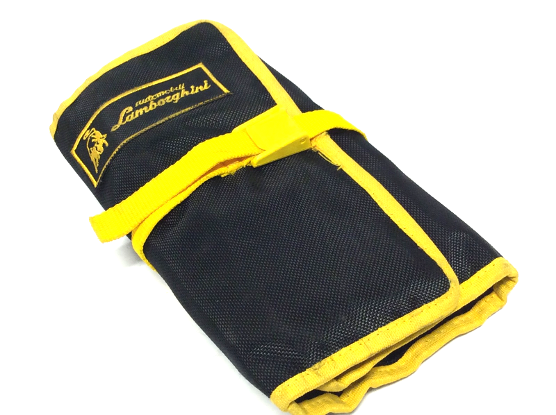 Used OEM 1991-2001 Lamborghini Diablo Tool Kit Bag Holder Empty Zero Tools, Part # 410012027
