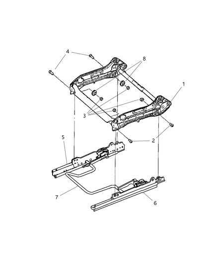 Frame Front Seat Cushion