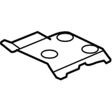 Bracket, Radio Mounting