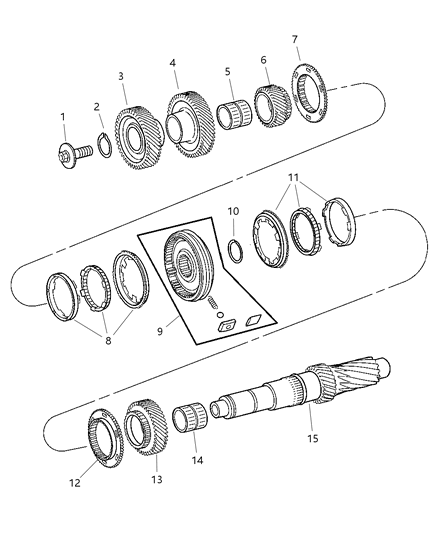 Countershaft