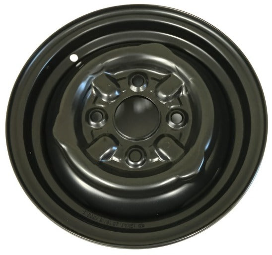 New OEM Toyota KP30,31,36..DLX,HDX,STD,XL １3Ｘ4, Black Steel Wheel, Part # 42611-12080