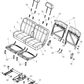 Panel Rear Seat Back Flipper Panel
