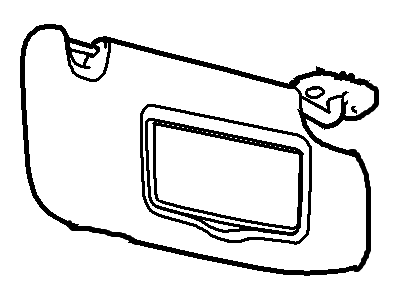 Visor Assy - Sun