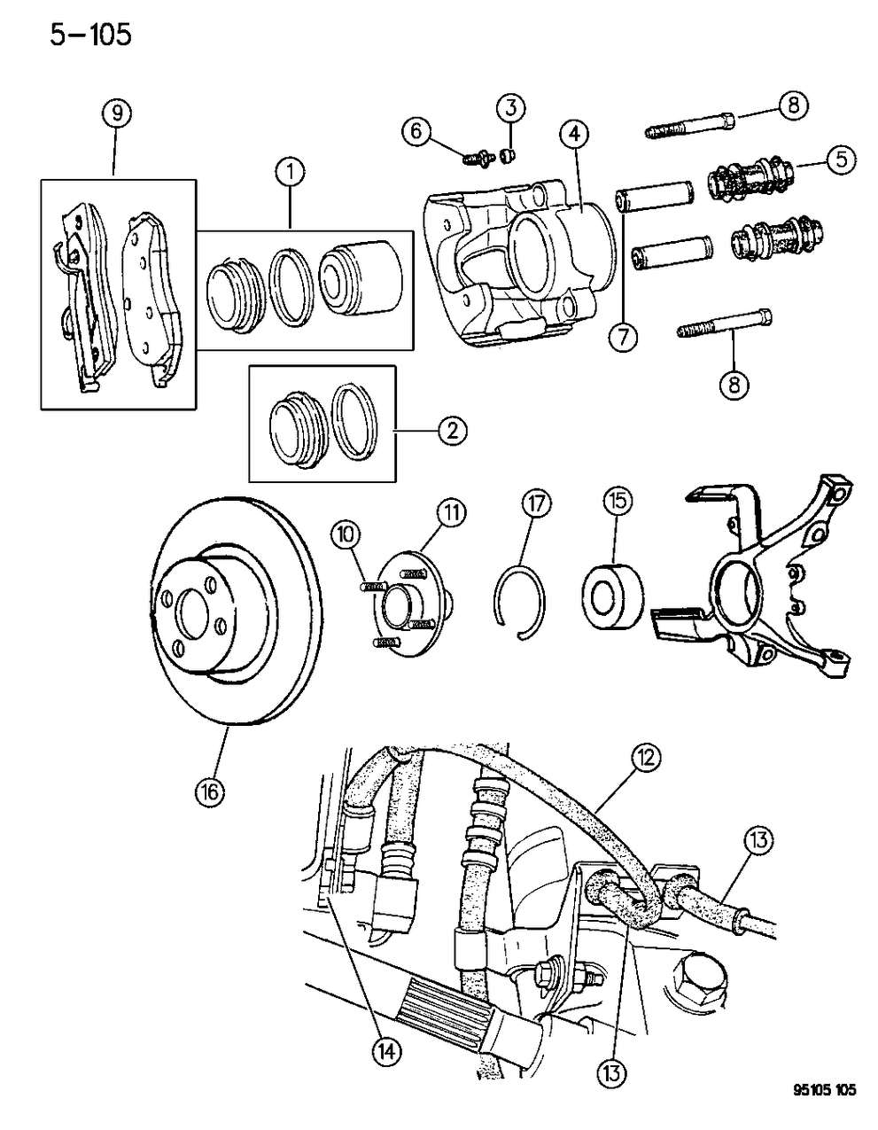 Hub Assembly, Front