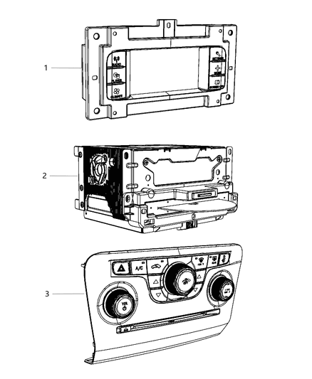 Center Stack Upper