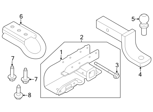Tow Eye Pin