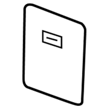 Pontiac - Door, Rear Compartment Trim - Part # 10308268