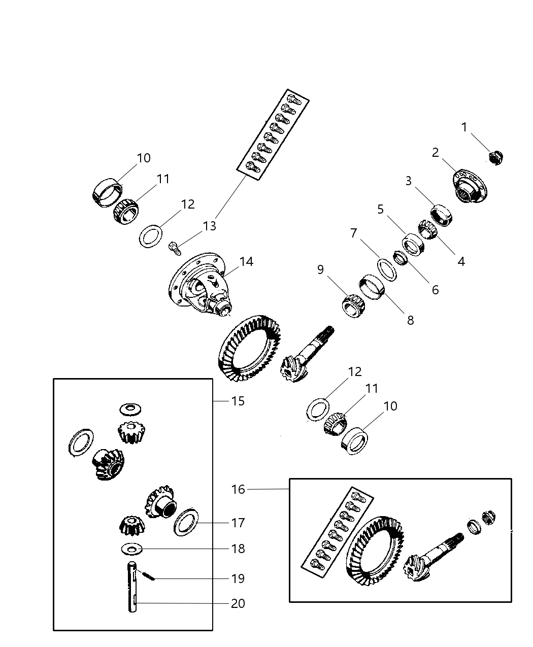 Cup Pinion Bearing