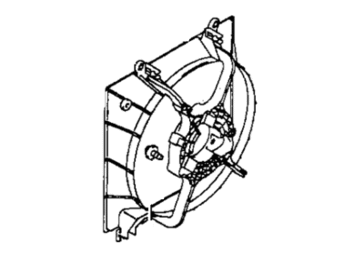 Mopar - 1995 1999 Fits Chrysler Avenger Shroud Fan # - Part # MB924137