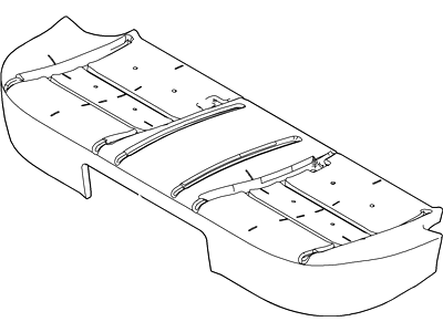 Pad - Rear Seat Cushion