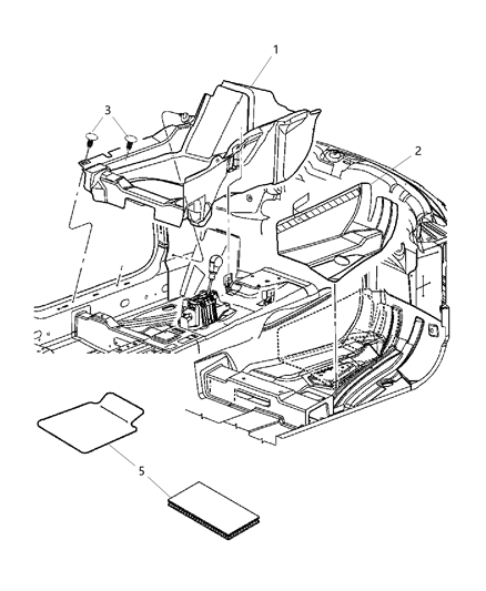 Mat Kit Front & Rear Carpet
