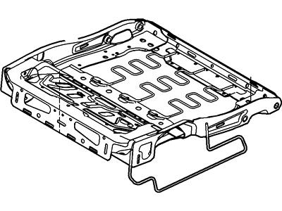 Frame And Spring - Frt Seat Cushion