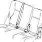 Seat Belt Rear Buckle