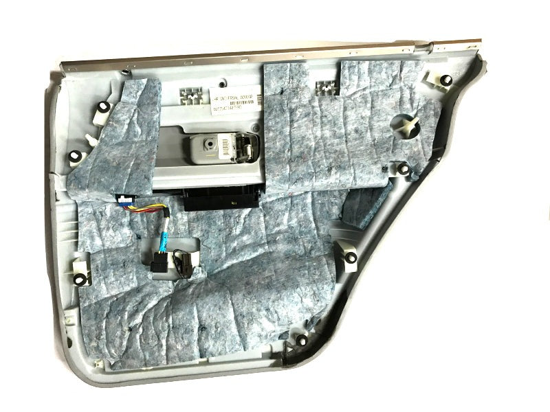 New OEM 2004-2005 Lincoln Town Car Driver Rear Dove Gray Door Panel, Part # 4W1Z-5427407-FAD