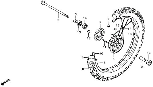 Spoke Set A (11X206)