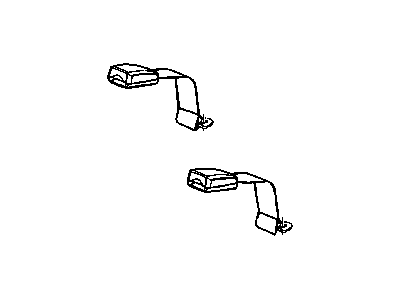 Seat Belt Rear Inner