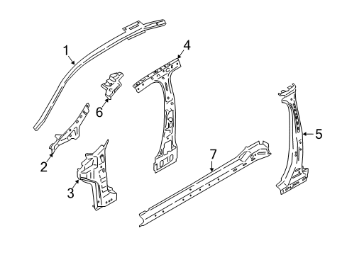 Inner Windshield Pillar