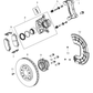 Caliper Assembly Disc Brake Front