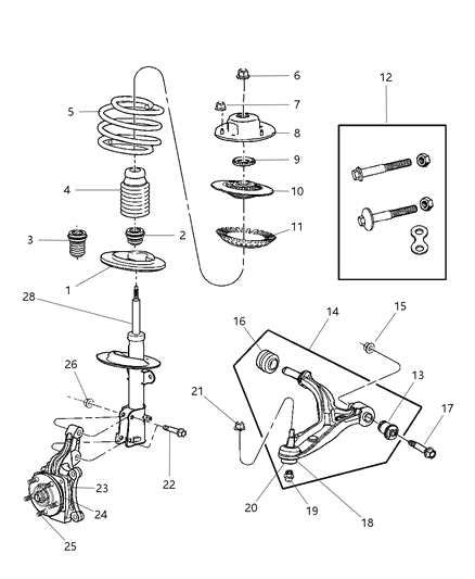 Spring Front Coil