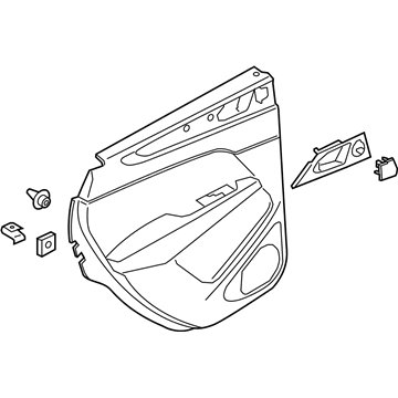 Panel - Door Trim - Upper